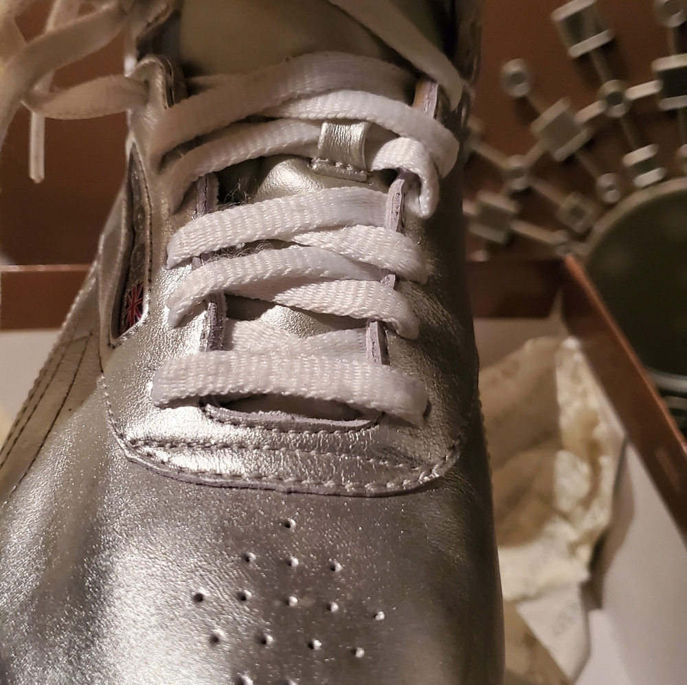Reebok Silver Sneakers